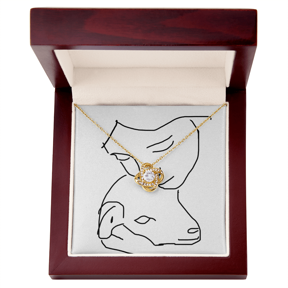 Stunning Love Knot Necklace